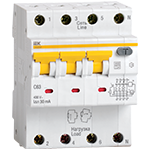  УЗО, автоматы 