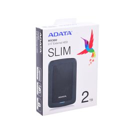  Внешний HDD 2TB A-DATA HV300 (AHV300-2TU31-CBK), 2,5", USB 3.1, черный 