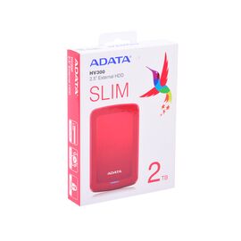  Внешний жесткий диск 2TB A-DATA HV300, 2,5" , USB 3.1, красный 
