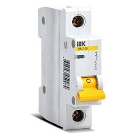  Выключатель автоматический IEK ВА47-29 MVA20-1-010-C 10A тип C 4.5kA 1П 230/400В 1мод белый 