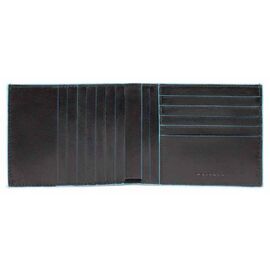  Кошелек мужской Piquadro Blue Square PU1241B2R/N черный натур.кожа 