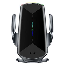  Держатель автомобильный с беспроводной зарядкой - Q1 (black) 