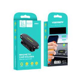  Авто-держатель Denmen DH01 на панель, металл, серый 