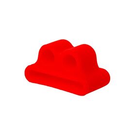  Держатель - силиконовый для наушников "Apple AirPods" (red) (97762) 