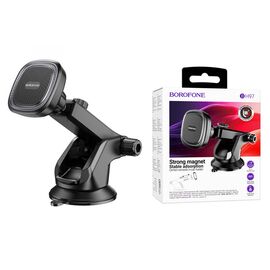  Автомобильный держатель BOROFONE BH97 NT Ice magnetic (черный серый) 