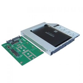  Сменный бокс для HDD/SSD AgeStar SMNF2S SATA металл серебристый 2.5" 
