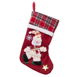  Подарочная упаковка - новогодний носок New Year (multicolor) (002) (211737) 