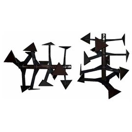  Фреза Huter "Гусиные лапки" МК-7000,МК-7500,МК-8000 (шестигранник 23 мм) (комп. 2 шт.) 71/3/52 