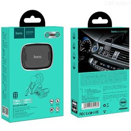  Автомобильный держатель HOCO CA68 Sagittarius series double air оutlet magnetic (чёрный) 