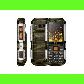  Мобильный телефон BQ 2430 Tank Power Camouflage+Silver 