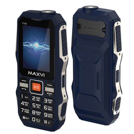  Мобильный телефон Maxvi P100 синий 