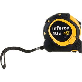  Рулетка Inforce 06-11-78 10х25мм/с тройным стопом 