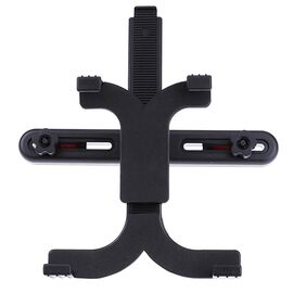  Держатель автомобильный - зажим для планшета 03 на стойки подголовника (black) (122450) 