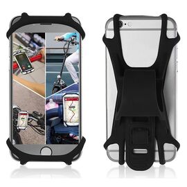  Держатель на руль Krutoff универсальный резиновый 