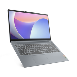  Ноутбук 15.6" FHD LENOVO IdeaPad Slim 3 gray (Core i3 1305U/8Gb/256Gb SSD/VGA int/noOS) ((82X7004BPS)) 