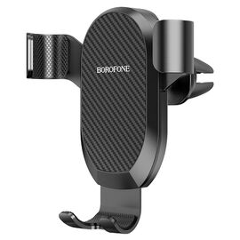  Автомобильный держатель BOROFONE BH48 Warrior, зажимной, на воздуховод, черный 