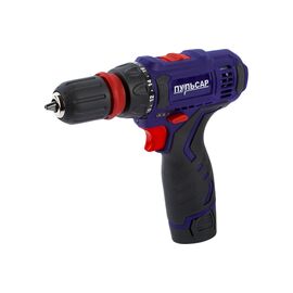  Дрель аккумуляторная Пульсар ДА 12-2П (792-681) 12В/25Hm/1,5 кг/2 аккумулятора Li-on-1,5Ah/съёмный патрон/ кейс 