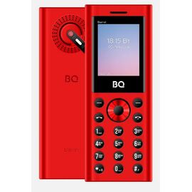  Мобильный телефон BQ 1858 Barrel Red+Black 