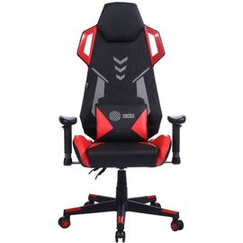  Кресло игровое Cactus CS-CHR-090BLR черный/красный 
