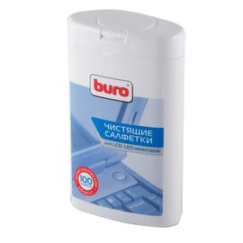  Салфетки Buro BU-tft для экранов ЖК мониторов туба 100шт влажных 
