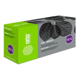 Тонер Картридж Cactus CS-TN3512 черный (12000стр.) для Brother DCP L6600DWHL/L6250DNHL/L6300DWHL/L6400DWHL/L6400DWTMFC/L6800DWMFC/L6800DWTMFC/L6900DWM 