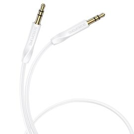  Аудио-кабель BOROFONE BL16 Clear sound AUX (белый) 