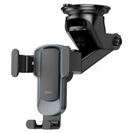  Автомобильный держатель HOCO CA104 vertical and horizontal telescopic gravity vehicle holder (черный, металик, серый) 