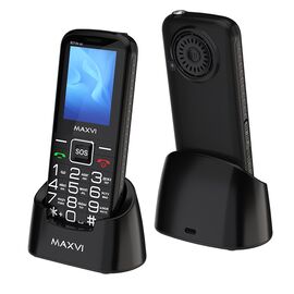  Мобильный телефон Maxvi B21ds up черный 