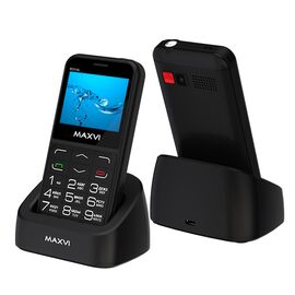  Мобильный телефон Maxvi B231ds черный 