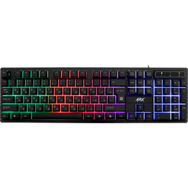  Клавиатура DEFENDER Arx GK-196L радужная подсветка 45196, черный 