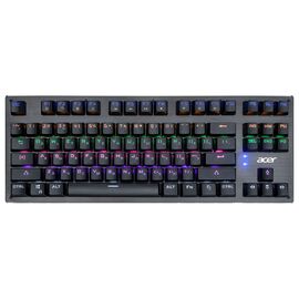  Клавиатура Acer OKW126 механическая черный USB for gamer LED (ZL.KBDEE.00G) 