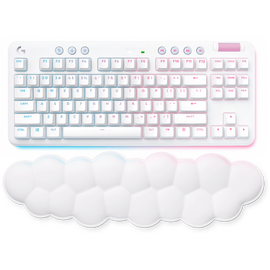  Клавиатура Logitech Gaming Keyboard G715 TKL (920-010691) lightspeed RGB off white 