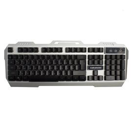  Клавиатура Nakatomi Gaming KG-35U мембранная игровая с подсветкой USB (silver/black) (77092) 