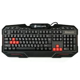 Клавиатура Dialog KGK-11U Gan-Kata мембранная игровая USB (black) (69334) 