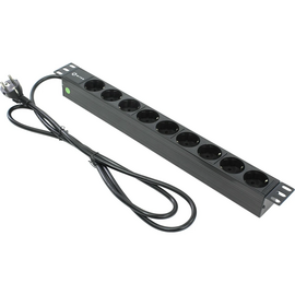  Блок розеток 5bites PDU919P-02 9S/PVC/1U/19"/2M*3G*1.5mm2/VDE 