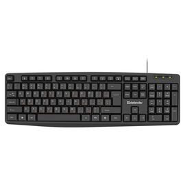  Клавиатура Defender Concept HB-164 мембранная USB (black) (220008) 