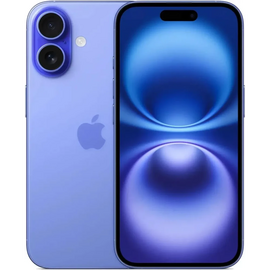  Смартфон Apple iPhone 16 MYEC3HN/A 128Gb ультрамарин 3G 4G 1Sim 6.1" 1179x2556 iOS 18 48Mpix 802.11 a/b/g/n/ac/ax/be NFC GPS Protect 