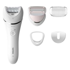  Эпилятор Philips BRE710/00 скор.:2 насад.:4 от электр.сети белый 