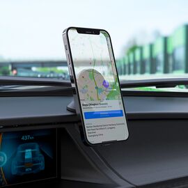 Держатель авто магнитный Hoco CA79 (Black) 