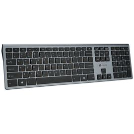  Клавиатура Oklick 890S (1196549) беспроводная USB серый 