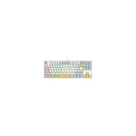  Клавиатура A4Tech Bloody S87 Energy механическая белый/желтый USB for gamer LED (S87 USB ENERGY WHITE) 