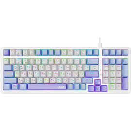  Клавиатура Acer OKW304 белый (ZL.KBDCC.01V) 
