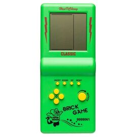  Игровая консоль - Tetris/Тетрис TT Block Game с большим экраном (green) (237372) 