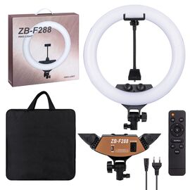  Селфи кольцо - лампа 36cm ZB-F288 24W 14" (Black) 