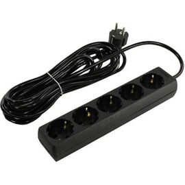  Удлинитель ExeGate ECE-5-5B EX285825RUS черный 5 евророзетки с заземлением, 5м 