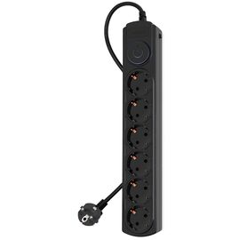  Сетевой фильтр Ippon BK-6-EU-3-10-B (3м 6 розеток черный) 
