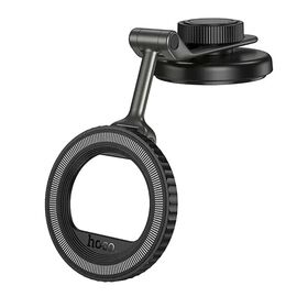  Держатель автомобильный Hoco SafeMag H77 View на приборную панель (black/metal gray) (240178) 
