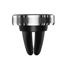  Держатель автомобильный Borofone, BH8, для смартфона, пластик, воздуховод, магнит, цвет: серебряный (1/160) 