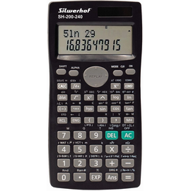  Калькулятор научный Silwerhof SH-200-240 черный 