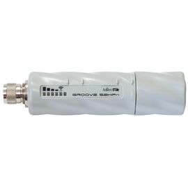  MikroTik RouterBOARD RBGrooveA-52HPn (GrooveA 52), Dual-Band Wi-Fi Точка доступа внешняя 2.4/5 GHz, 802.11a/b/g/n, 27 дБм, CPU AR9342 600 MHz 